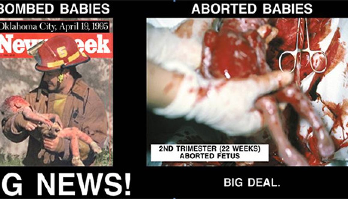 The Problem Of Born Children Seeing Photos Of Aborted Unborn Children