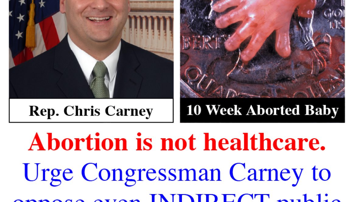 CBR Launches “Blue Dog” Tour Saying “No Compromise on Abortion Funding” For the Health Care