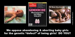 GAP Sign - "Gendercide"