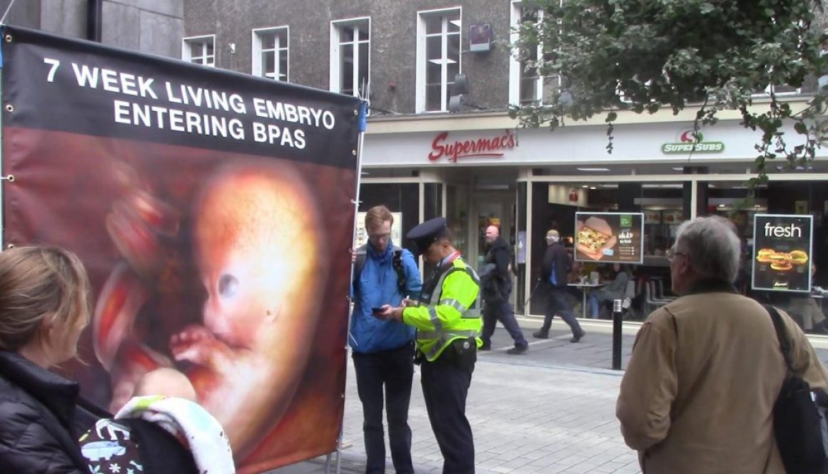 Ireland’s Director of Public Prosecutions declines to prosecute the public display of abortion photos